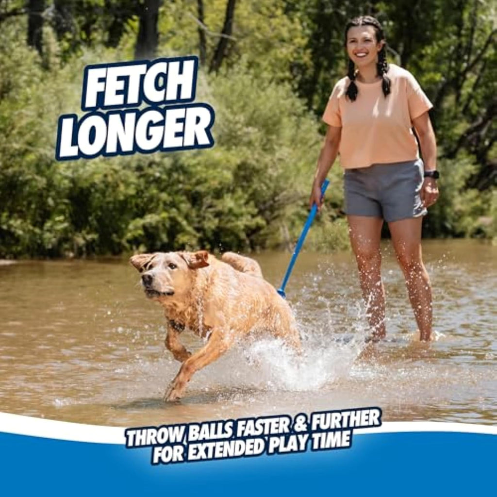 Chuckit! Lanzador de Bolas para Perros 12M Sport con Mango de 12...