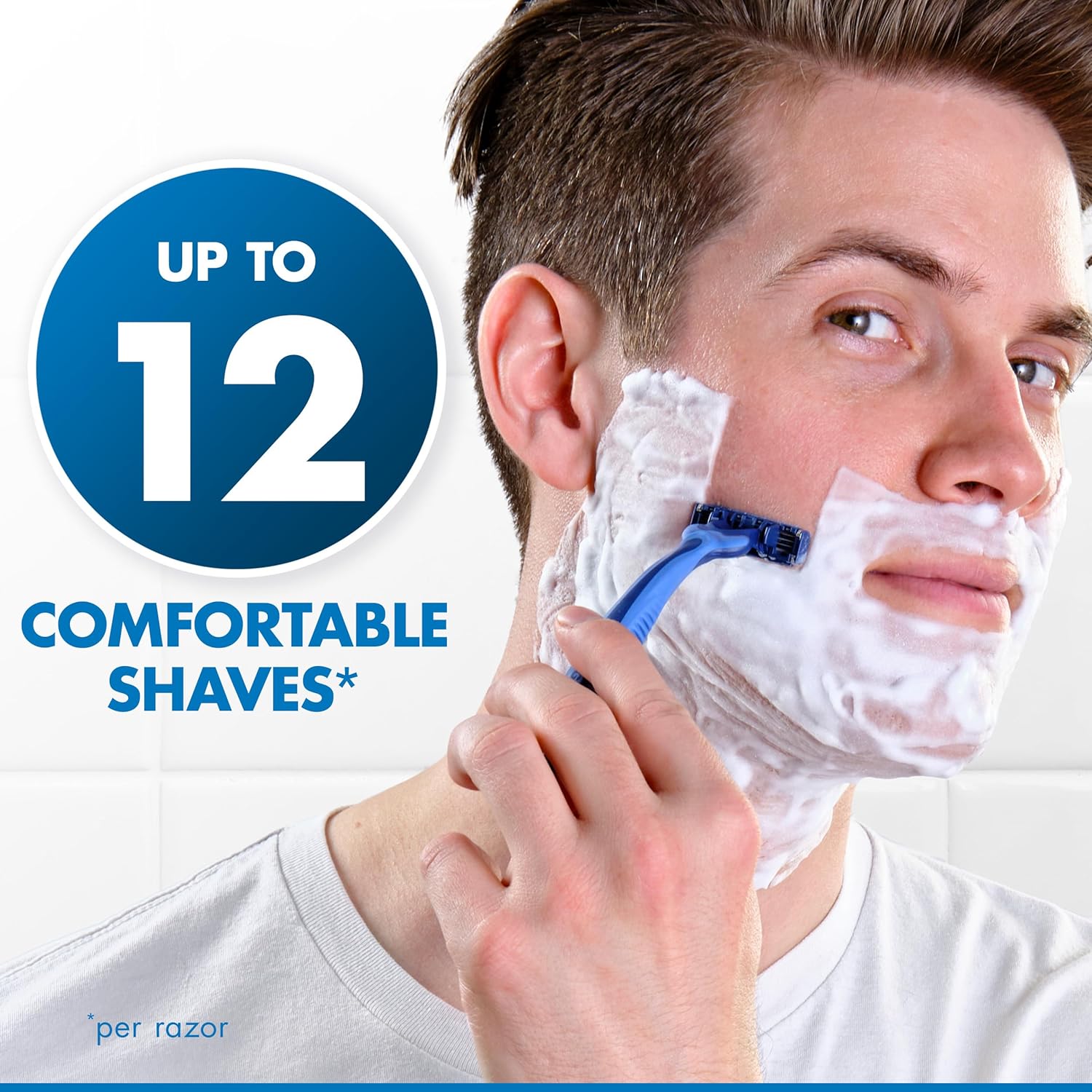 Gillette Sensor3 Comfort, 8 unidades | Desechables | Para Hombre |...