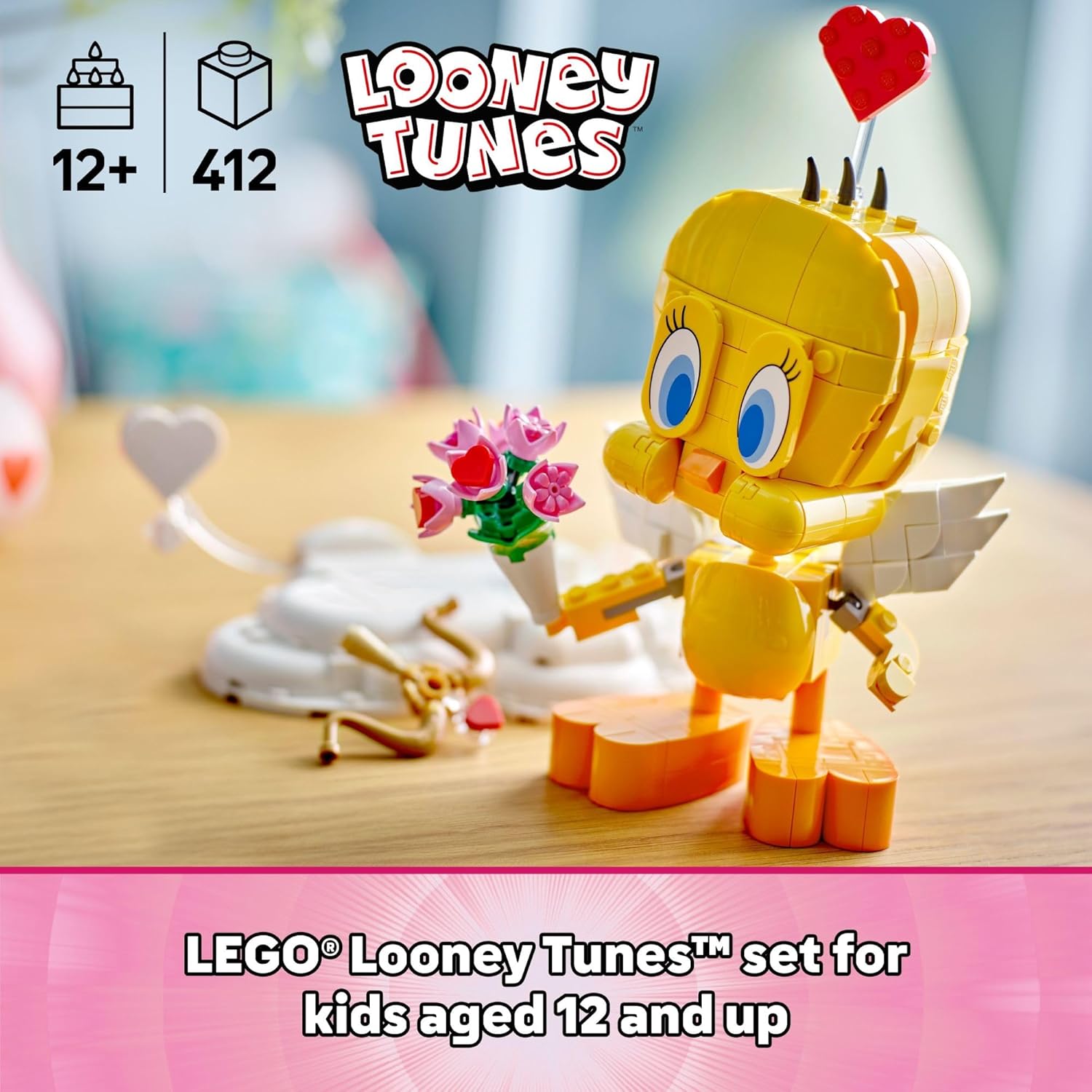 LEGO Looney Tunes Sweetheart Tweety Bird Juguete de construcción pa...