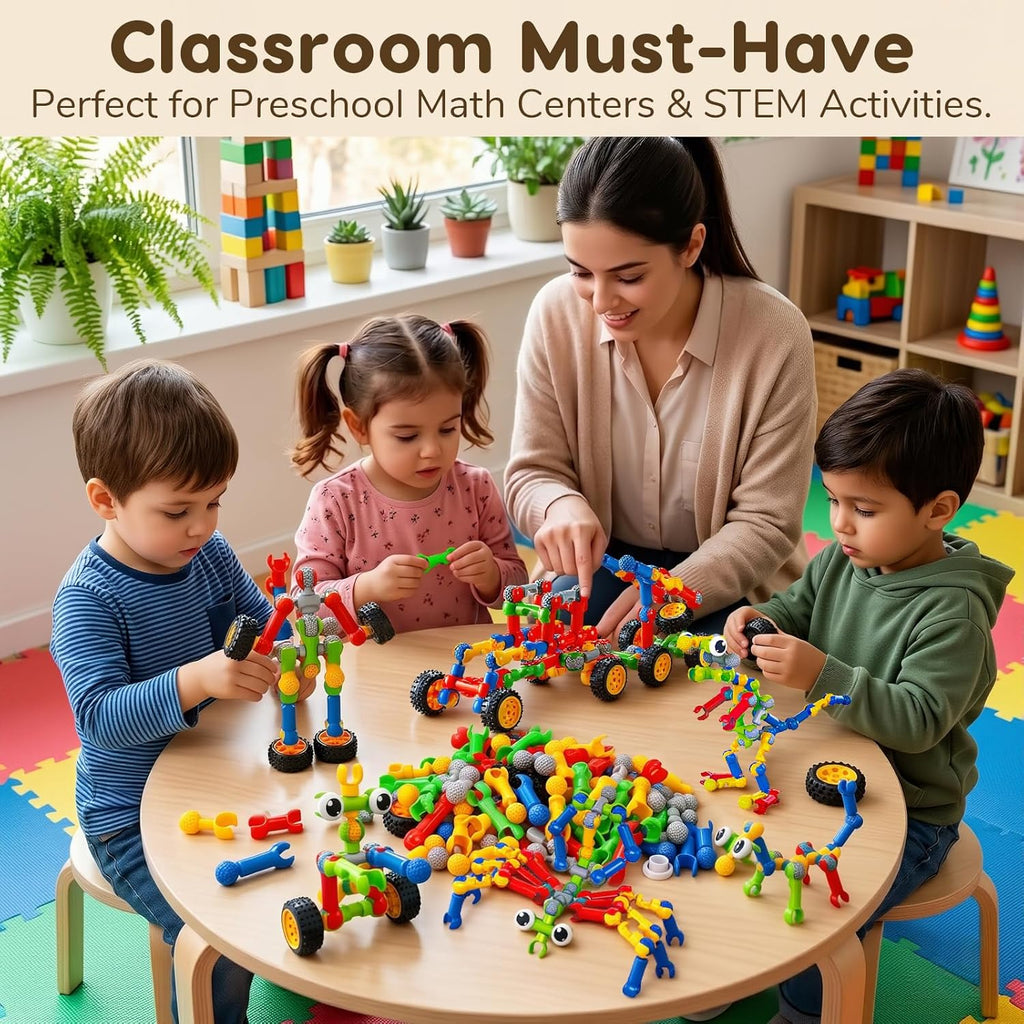 Juguetes de construcción STEM para niños de 3, 4, 5, 6, 7, 8+ años,...