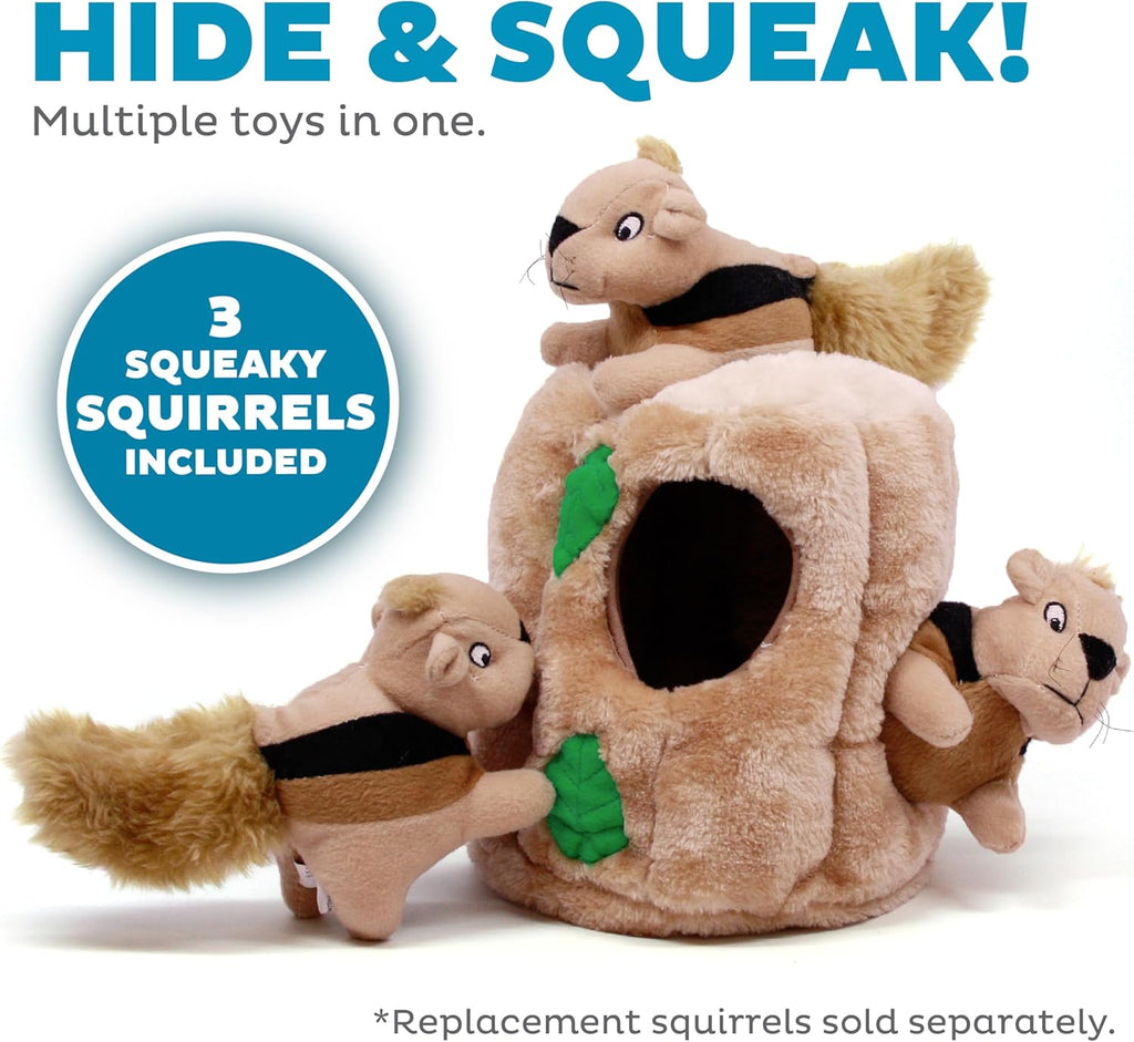 Outward Hound Hide A Squirrel Juguete Rompecabezas de Peluche para...
