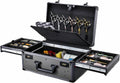 Yueieoun Estuche de Barbero con Bandeja Deslizante para Cortadoras,...