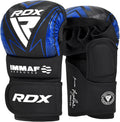 RDX IMMAF - Guantes de agarre de sparring aprobados, diseño híbrido...