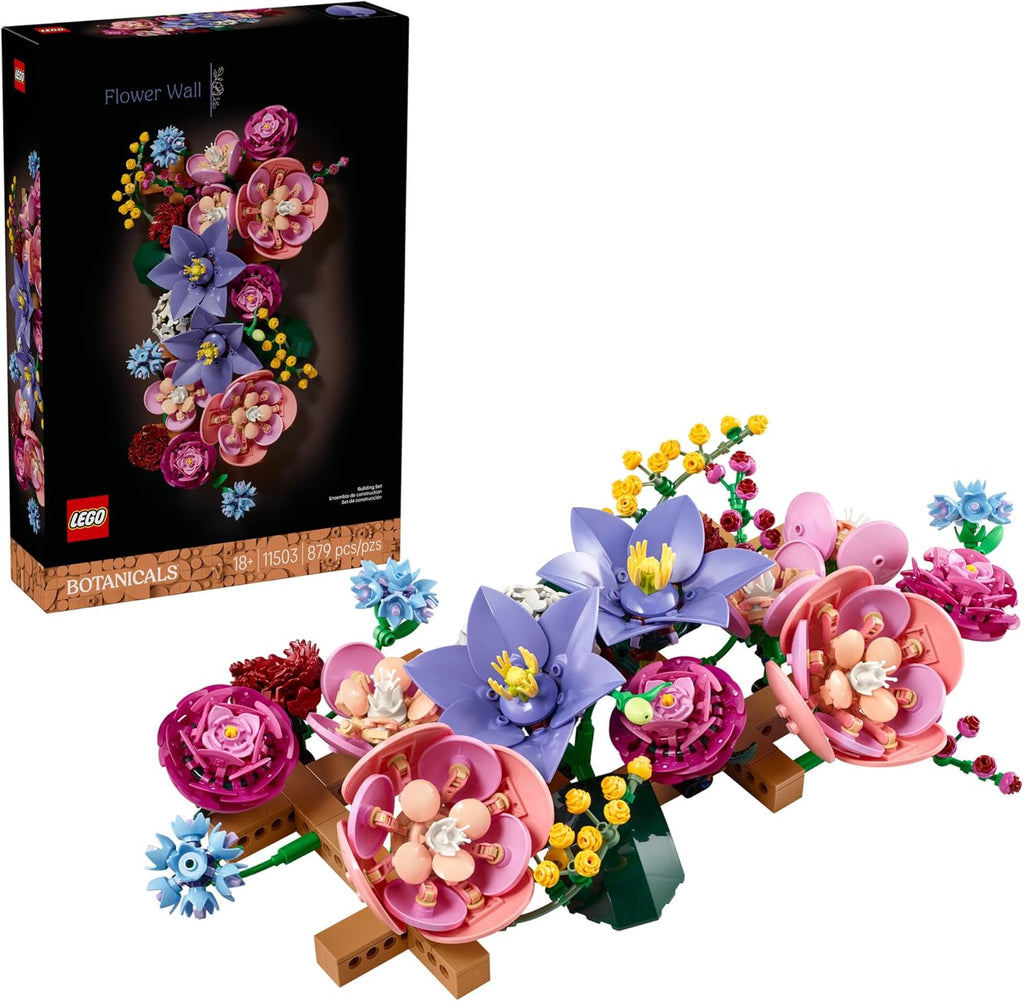 LEGO Botanicals 11503 - Decoración de pared de flores, kit de const...