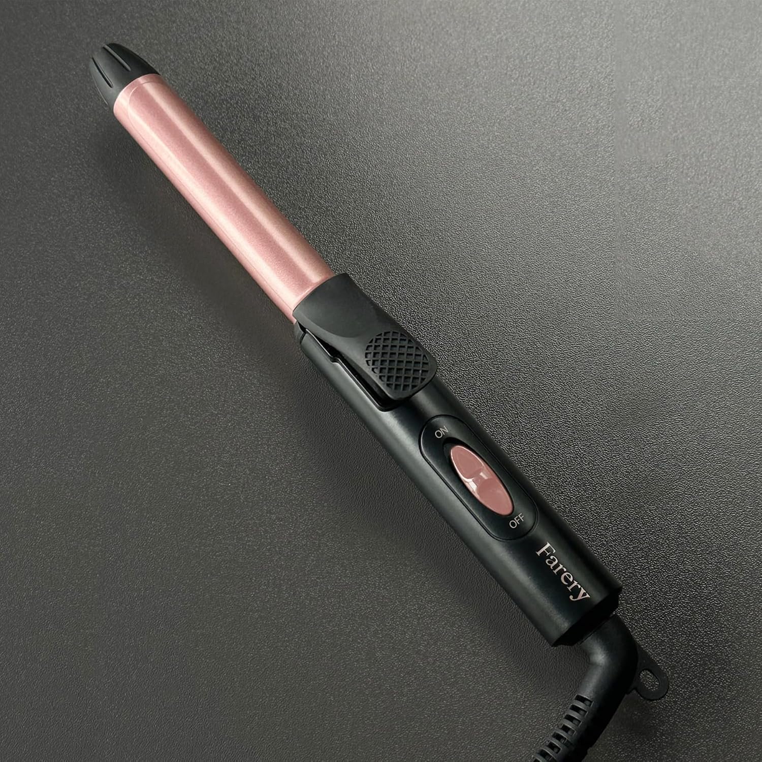 FARERY - Rizador de viaje para cabello corto, 3\/4 pulgadas, doble...