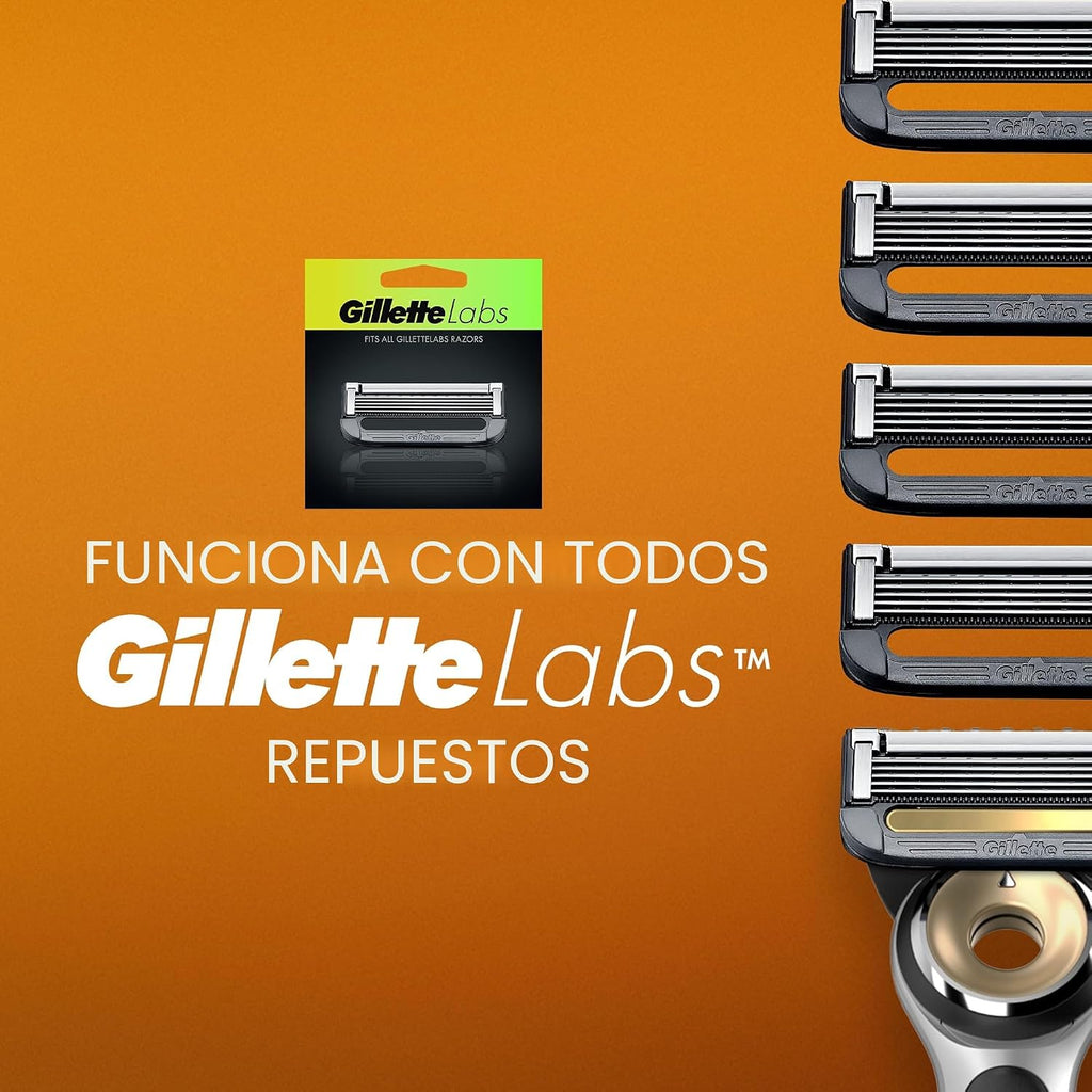 Gillette GilletteLabs - Kit de afeitado térmico para hombres, 1 man...