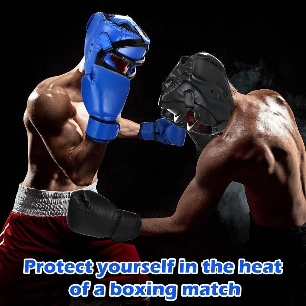 Arrowbash Juego de 2 protectores de cabeza y guantes de boxeo para...