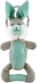 Outward Hound Scrunch Bunch Bunny - Juguete de peluche interactivo...