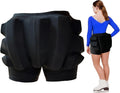 CRS Cross Pantalones cortos acolchados extra gruesos para patinaje...