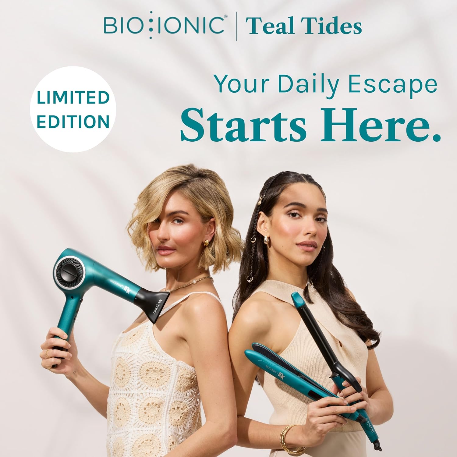 Bio Ionic 10X Plancha Alisadora, Plancha para el Cabello con Placas...