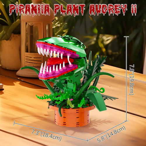 aphpaio Audrey 2 Juegos de Juguetes de Construcción de Planta Pirañ...
