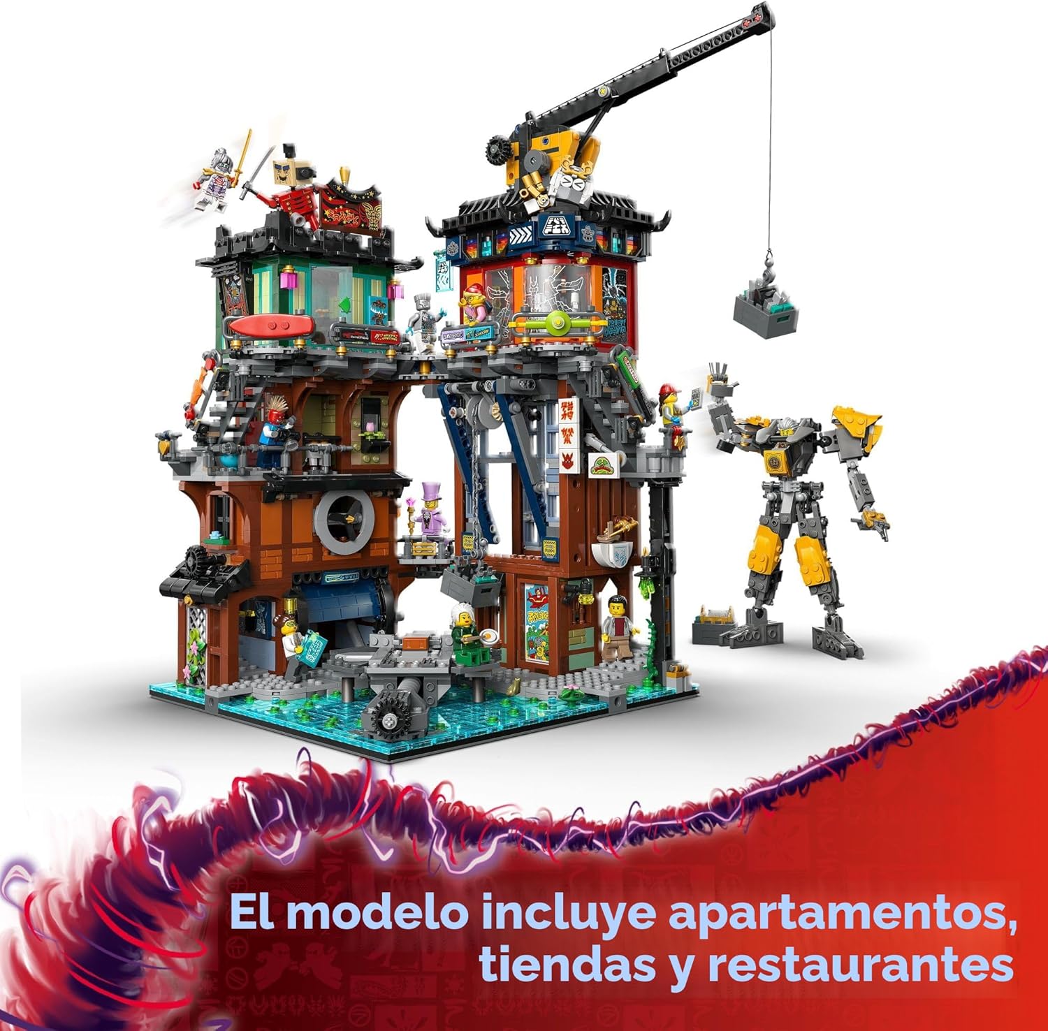 LEGO NINJAGO City Workshops - Juguete de construcción \u2013 Juego...
