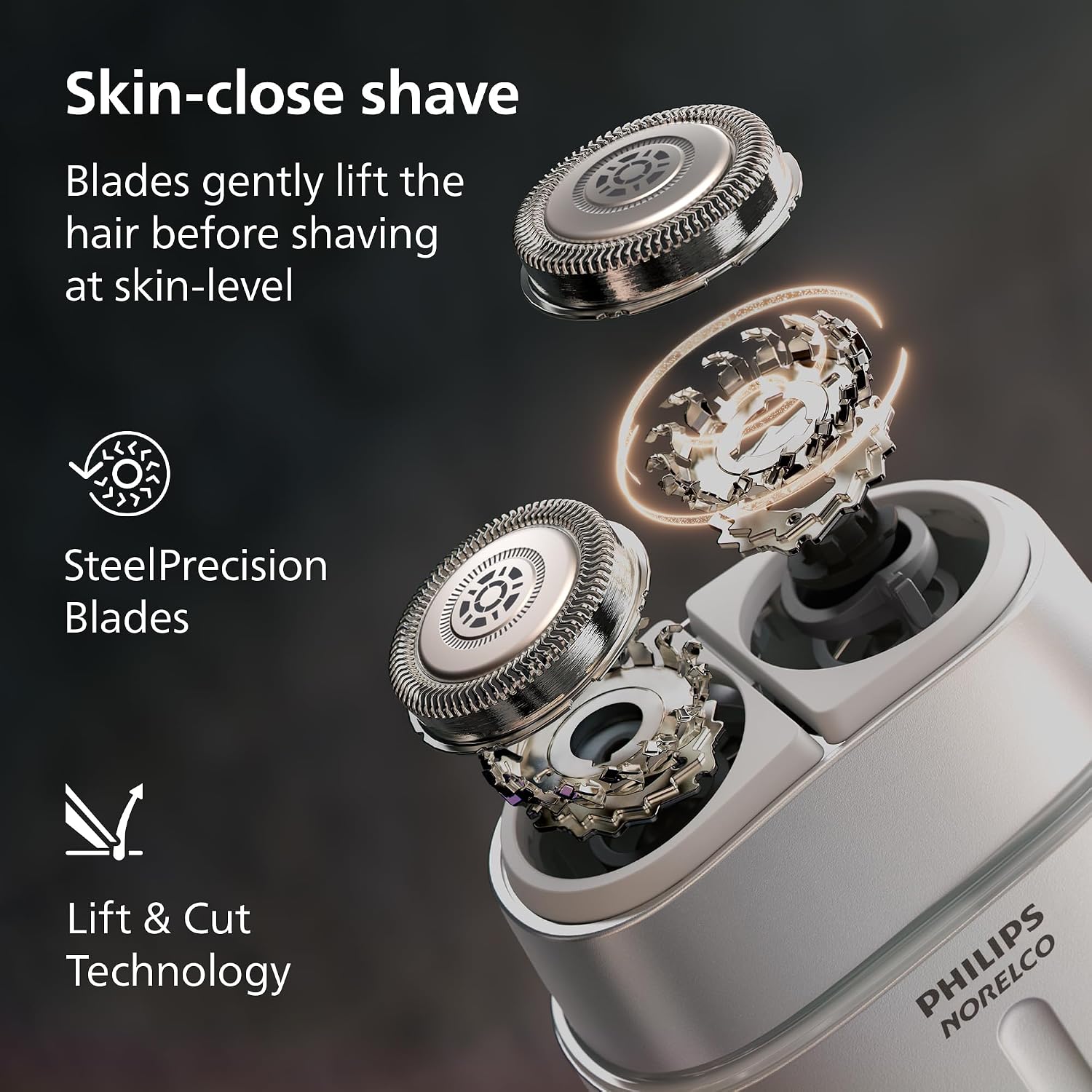 Philips Norelco Shaver 600 Series - Afeitadora eléctrica compacta,...