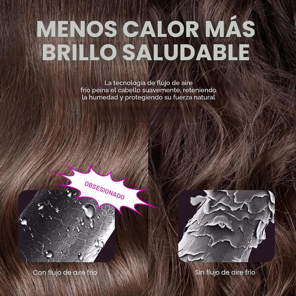 Wavytalk Cool Curl Pencil 0.65" Airflow - Plancha rizadora para cab...