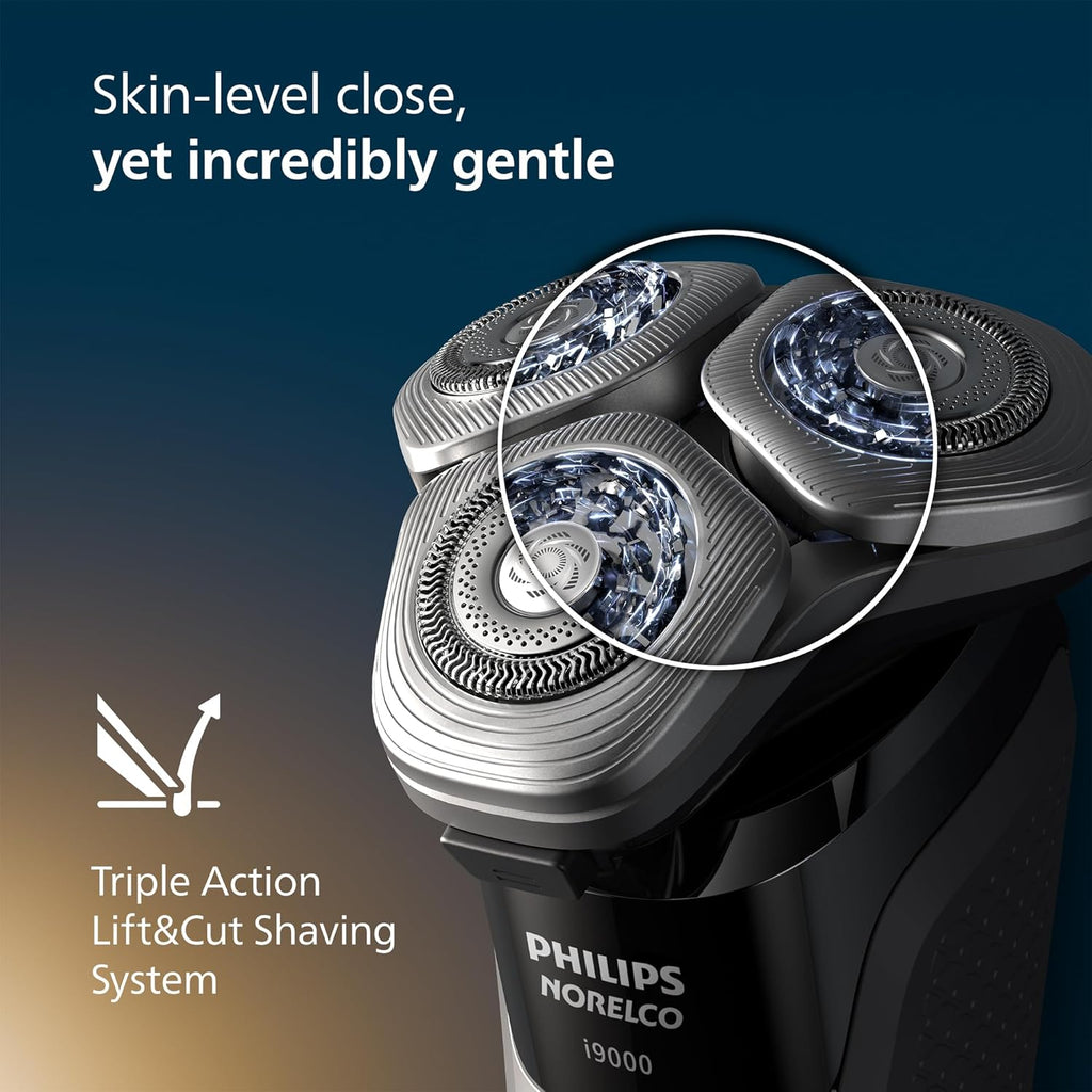Philips Norelco Shaver i9000, afeitadora eléctrica húmeda y seca, n...