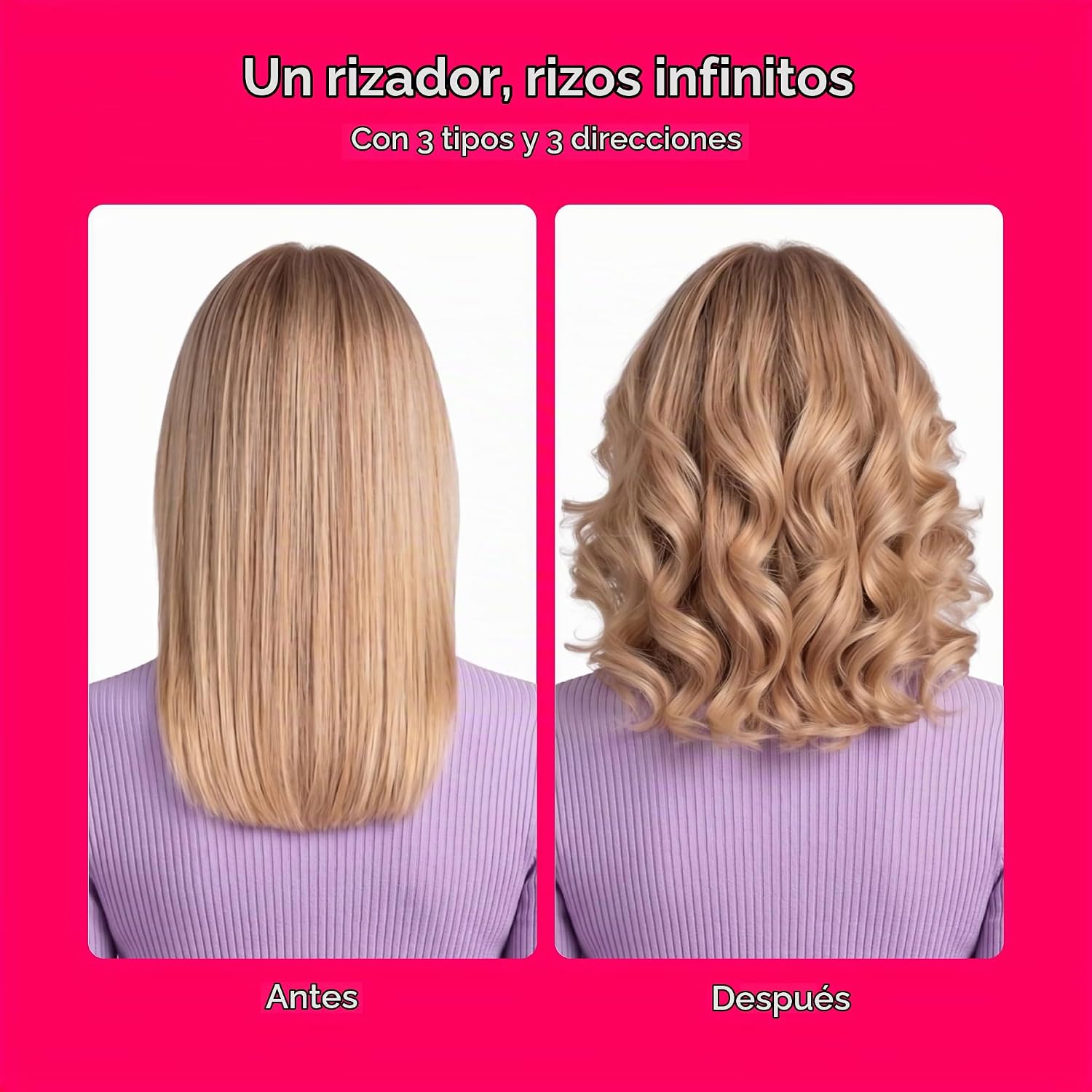 INFINITI PRO CONAIR Curl Secret Rizador Automático, Barril de Rizad...