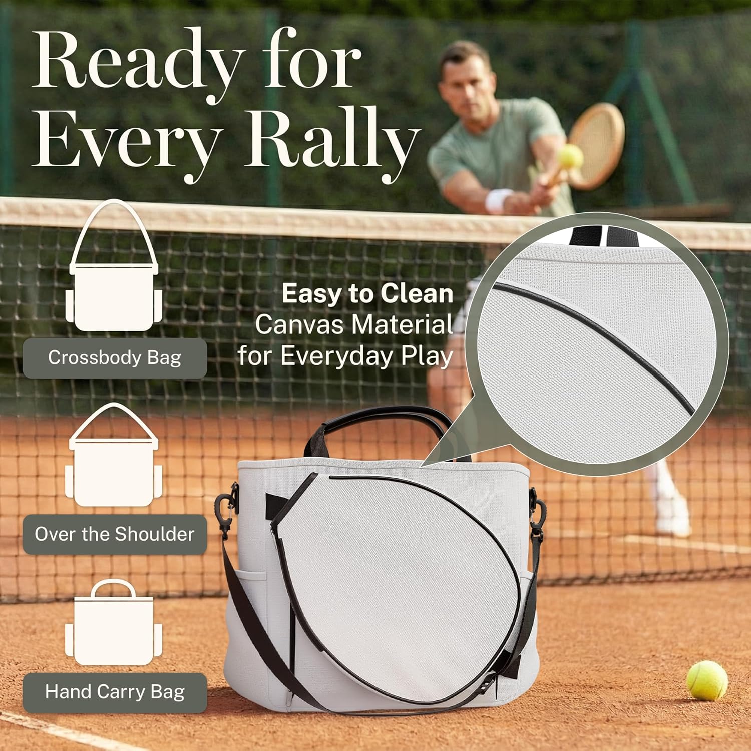 Acewell Athletics Bolsas de tenis para mujeres y hombres \u2013 Ele...