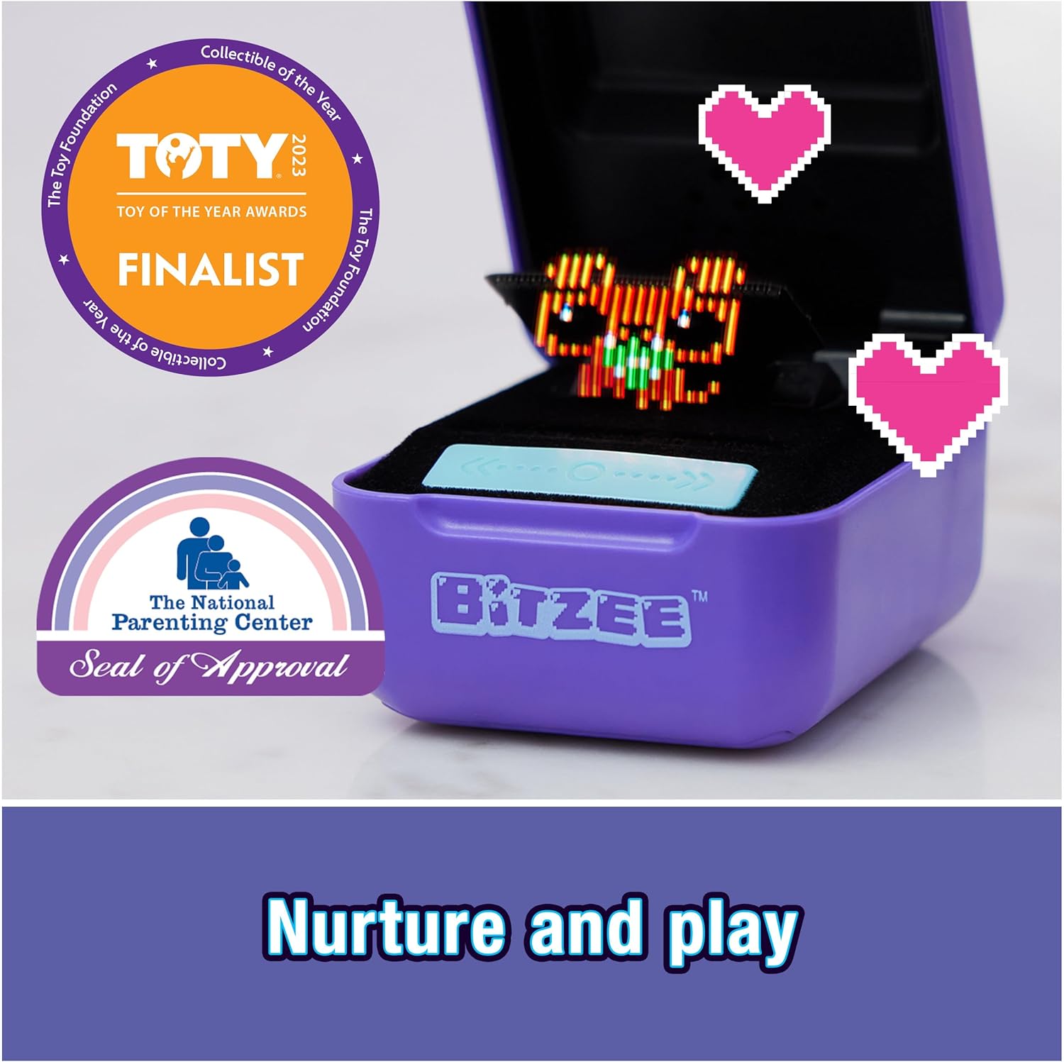 BITZEE, juguete interactivo mascota digital con 15 animales dentro,...