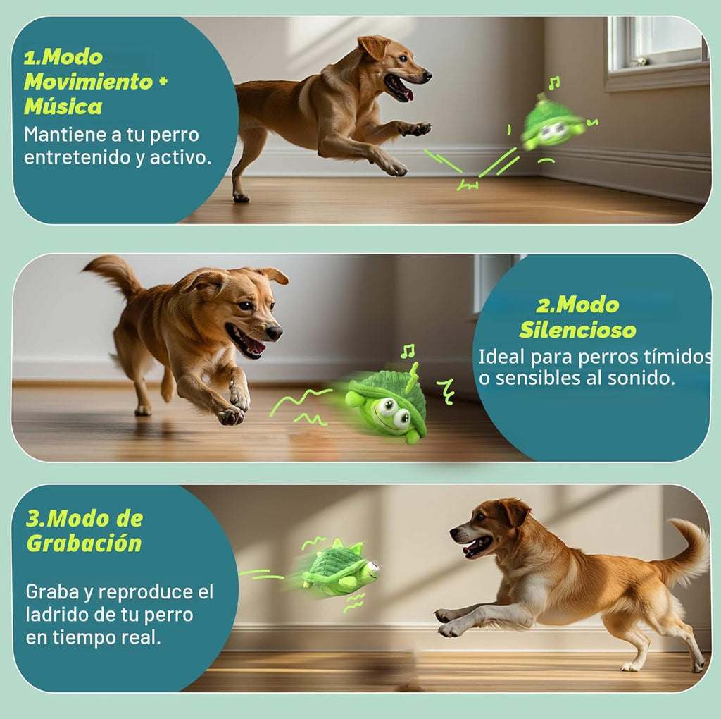 GUKCO Juguetes interactivos para perros en movimiento \u2013 Juguet...