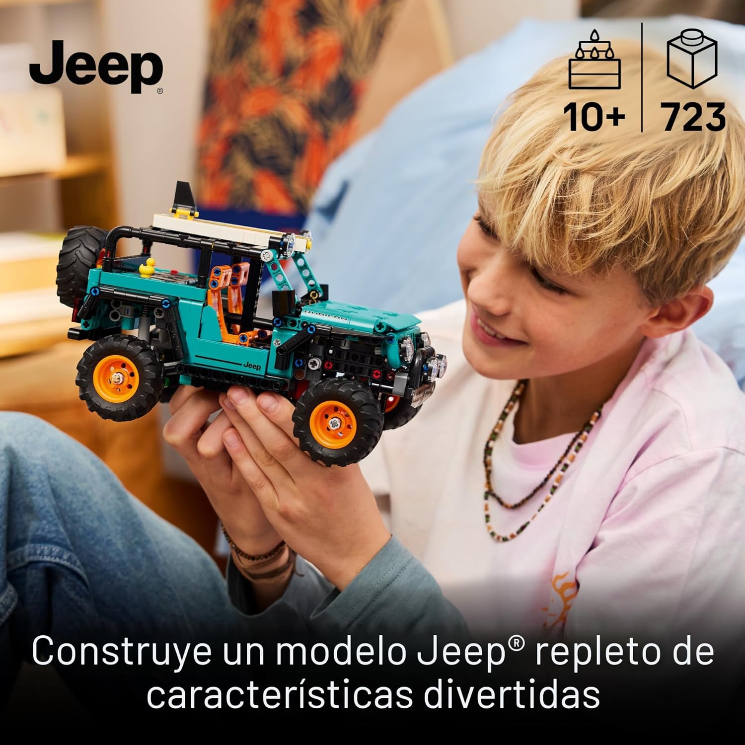 LEGO Technic Jeep Wrangler Rubicon SUV \u2013 Juguete de construcci...