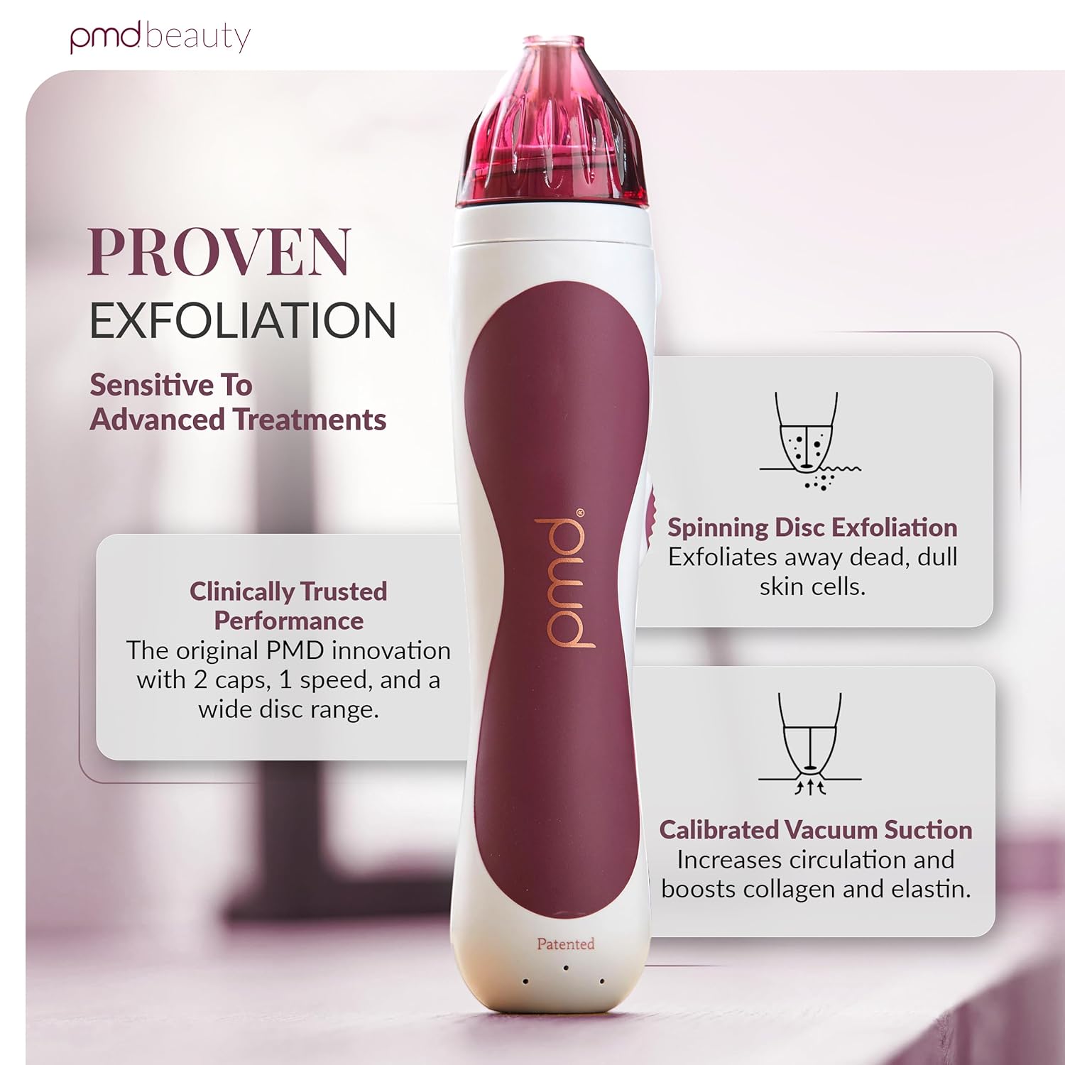 PMD Beauty Personal Microderm Classic - Uso en el hogar, herramient...