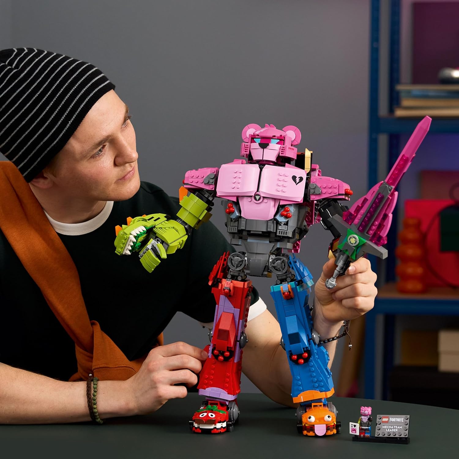 LEGO Fortnite Mecha Team Leader - Juego de construcción coleccionab...