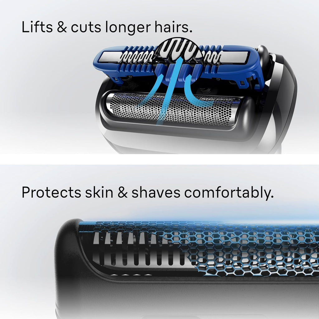 Braun Maquinilla de afeitar eléctrica para hombres Serie 5, afeitad...