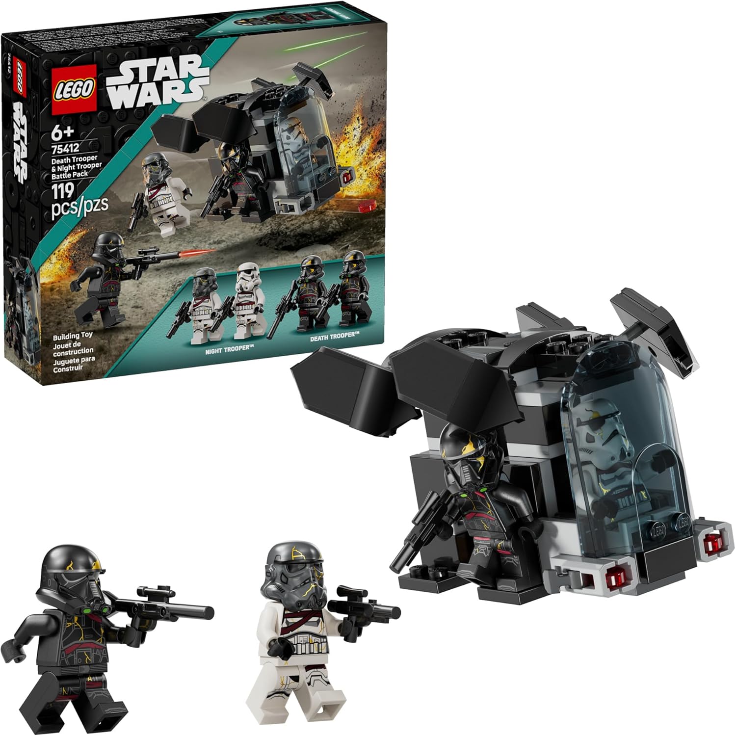 LEGO Star Wars Paquete de soldados Death Trooper y Night Trooper pa...
