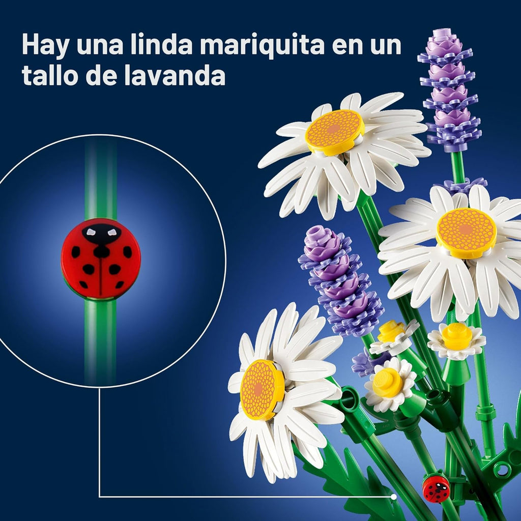 LEGO Botanicals 11508 - Kit de manualidades de flores artificiales...