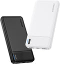 AsperX Paquete de 2 cargadores portátiles de salida USB C de 10000...