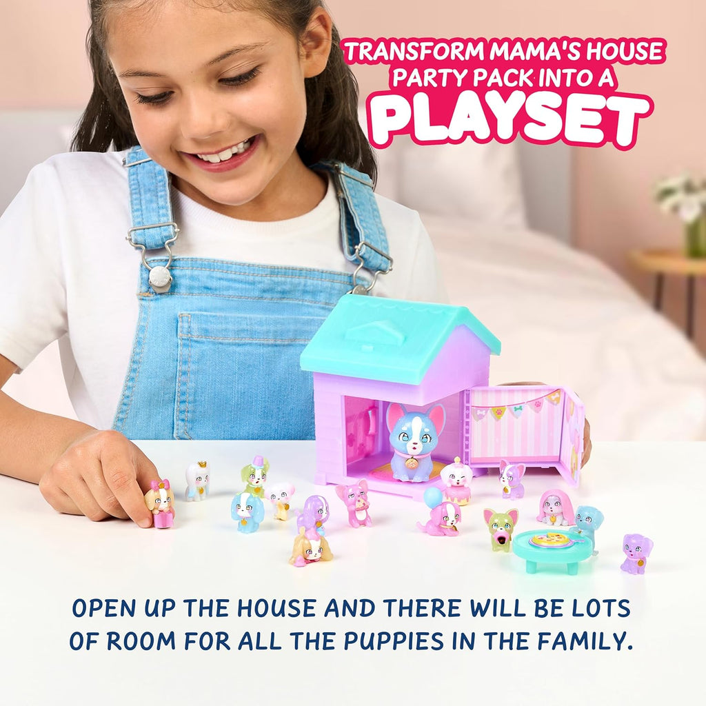 Little Live Pets Casa de Juegos para Perros, Paquete de Fiesta de C...