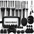 CLRDZN Juego de brochas de maquillaje, 62 brochas de maquillaje pro...