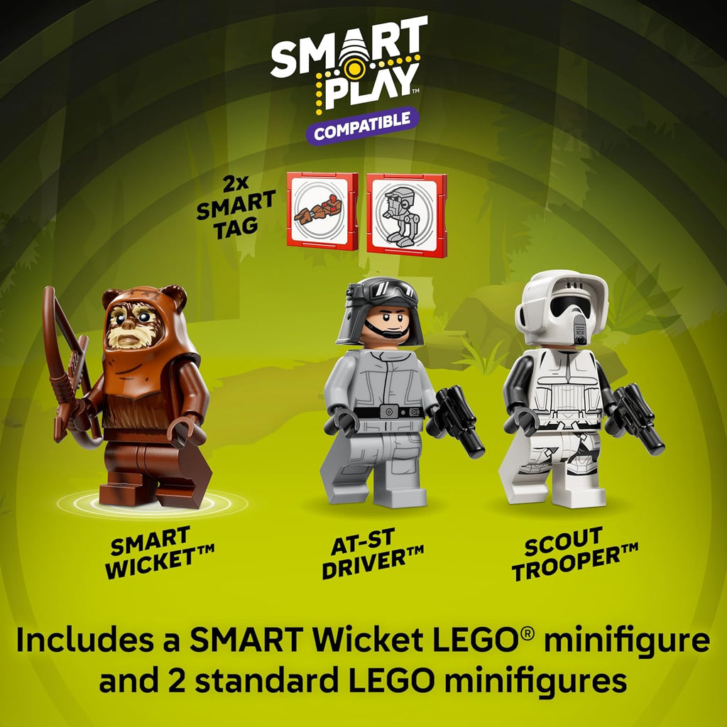 LEGO Star Wars SMART Play: AT-ST Attack on Endor - Juego de constru...