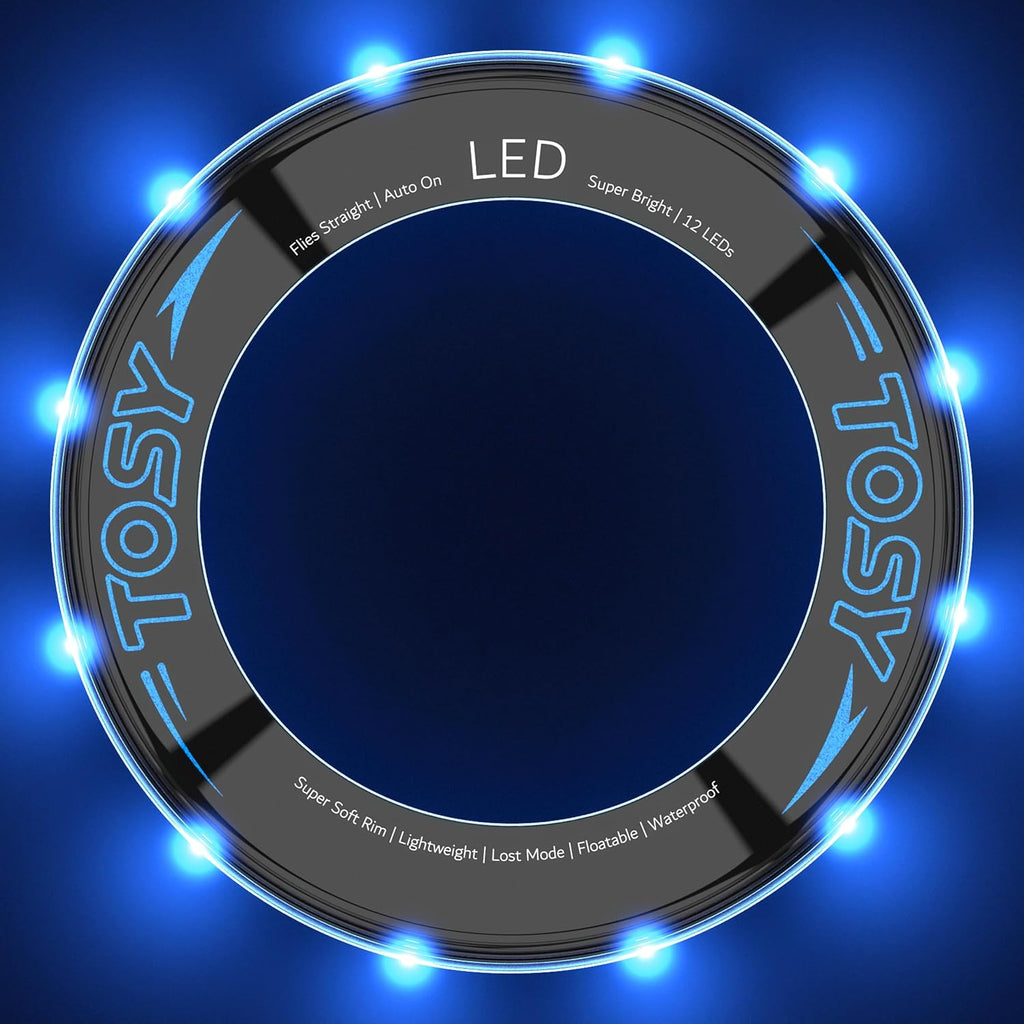 TOSY Flying Ring - 36 RGB Multicolor or 12 Monocolor LEDs, Super Br...