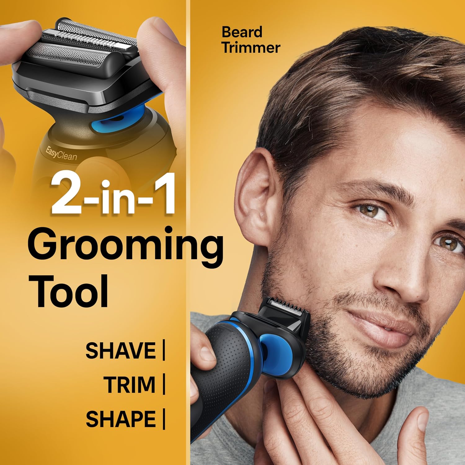 Braun Afeitadora eléctrica para hombres, Series 5 5120s, afeitado e...