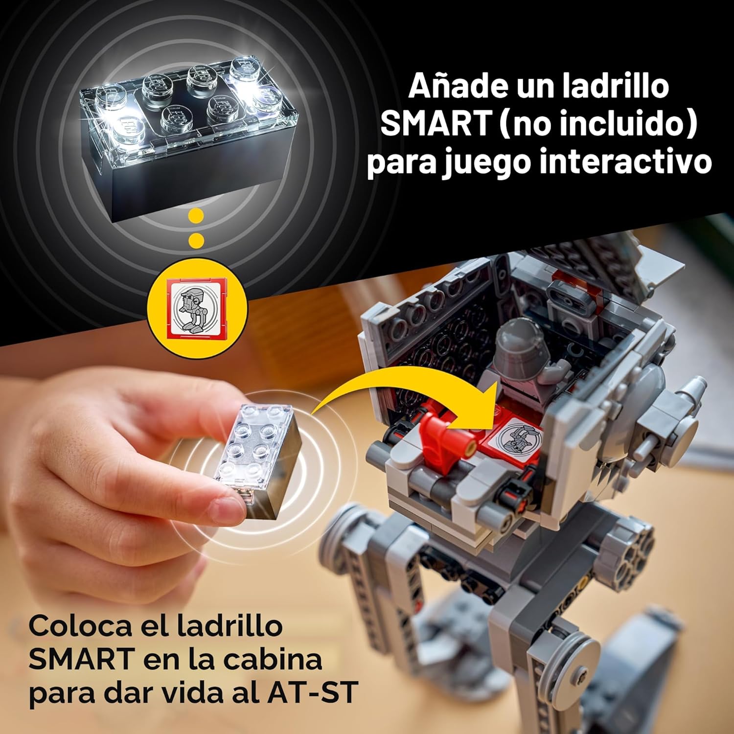 LEGO Star Wars SMART Play: AT-ST Attack on Endor - Juego de constru...