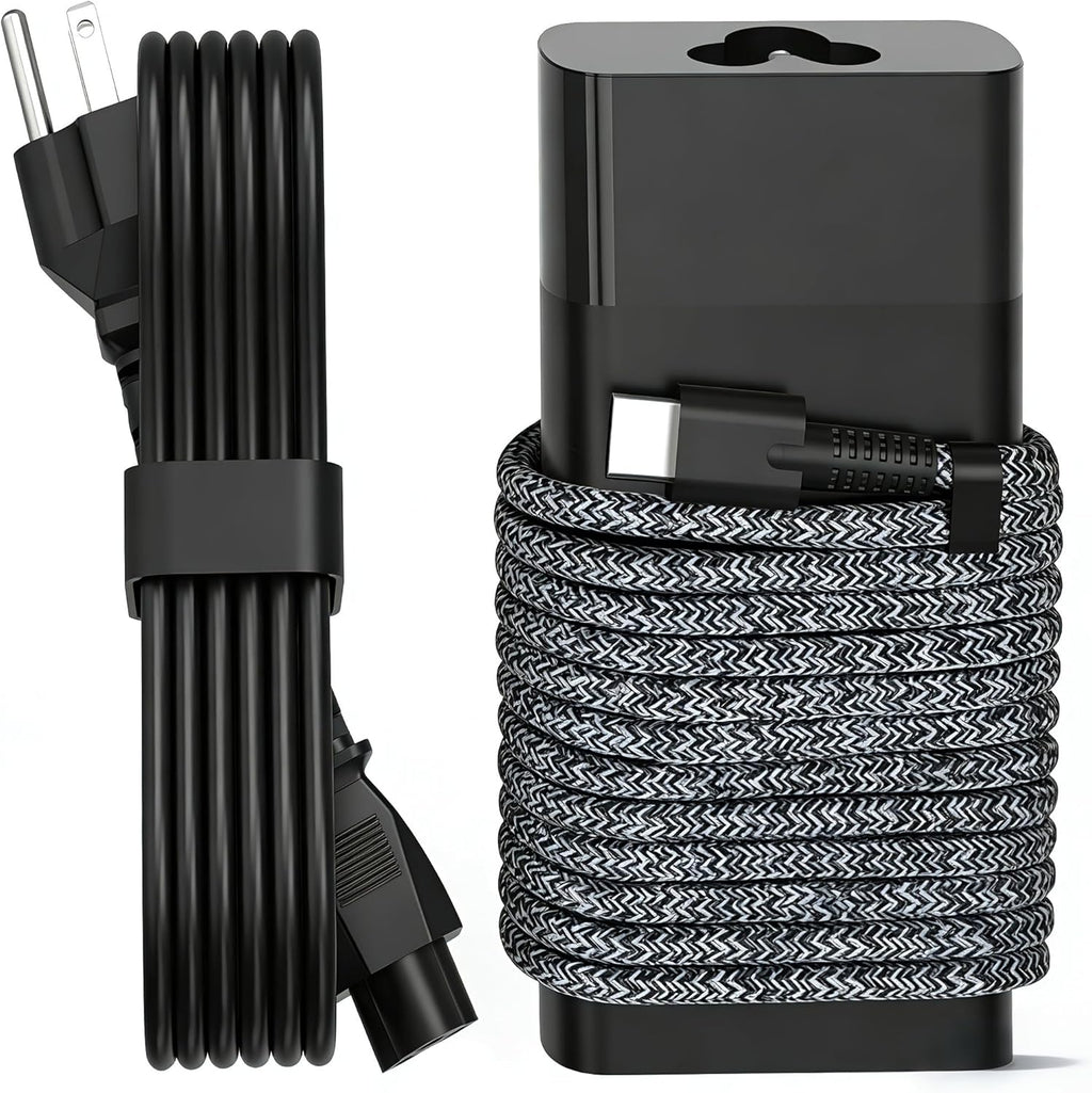 QIOUZW Cargador USB C de 65 W para laptop compatible con HP Spectre...