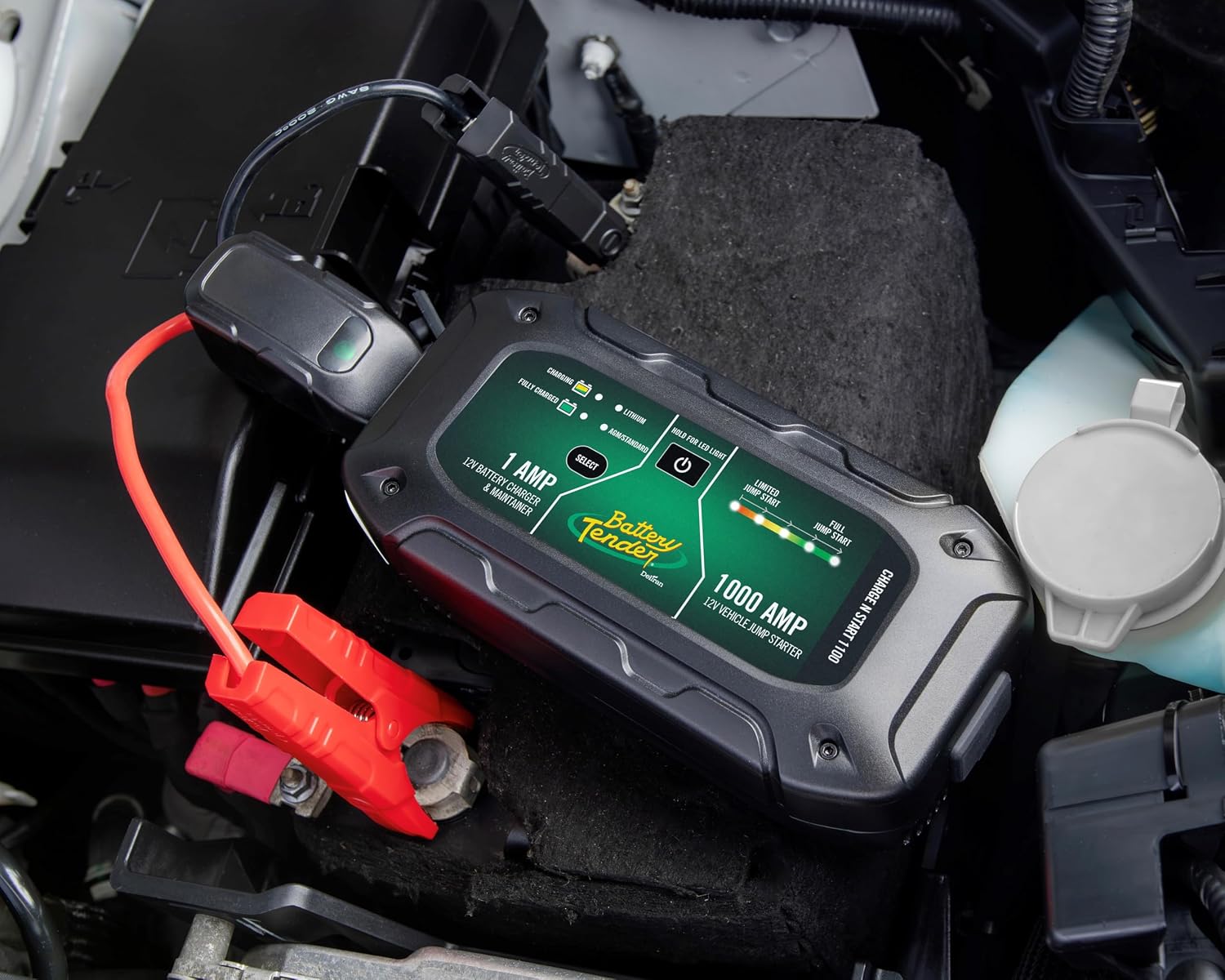 Battery Tender Charge N Start 1100 - Cargador de batería inteligent...