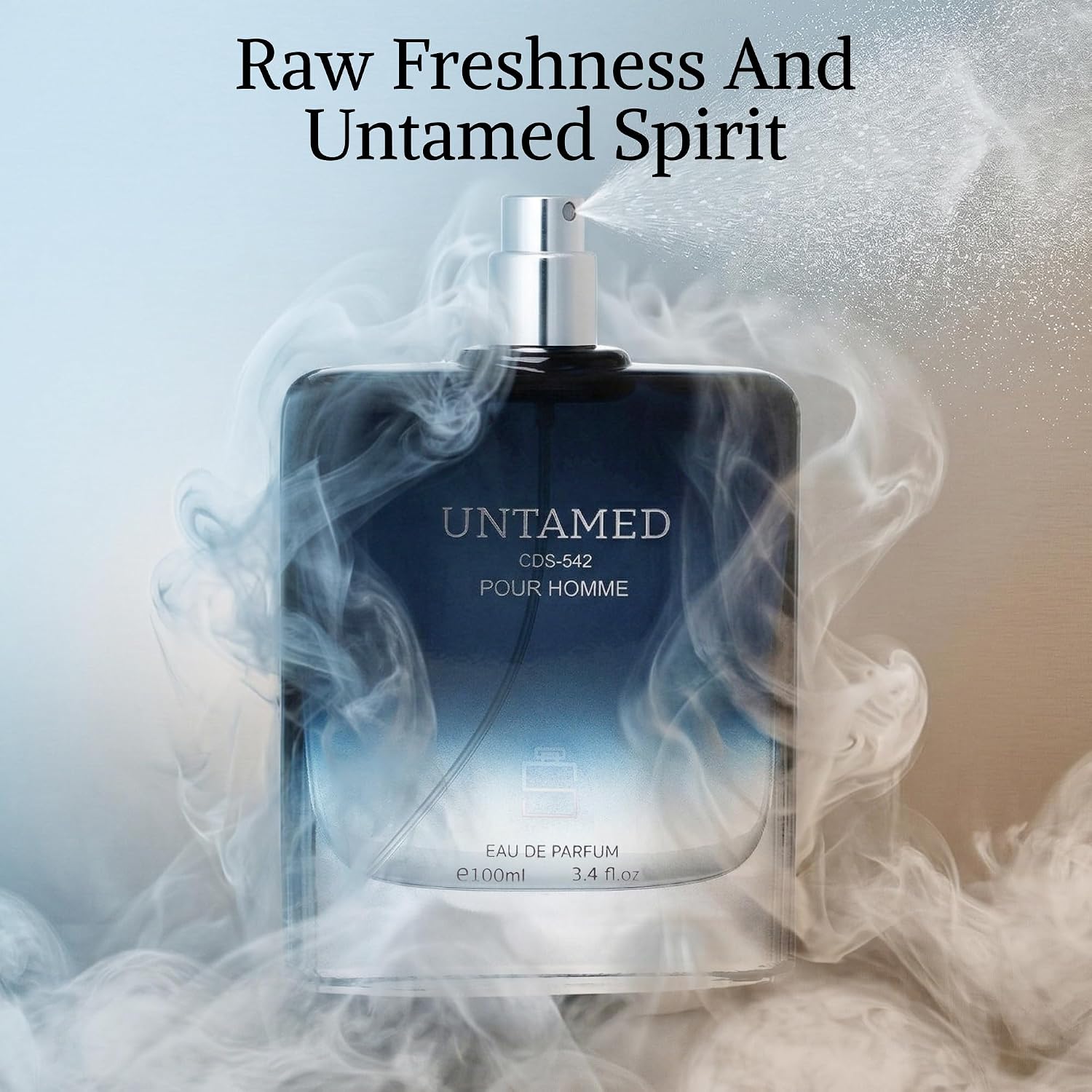 UNTAMED para hombres inspirado en Sauvage, colonia fresca, aromátic...