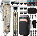 LQT Kit de peluquero profesional para hombres, cortadora de pelo, r...