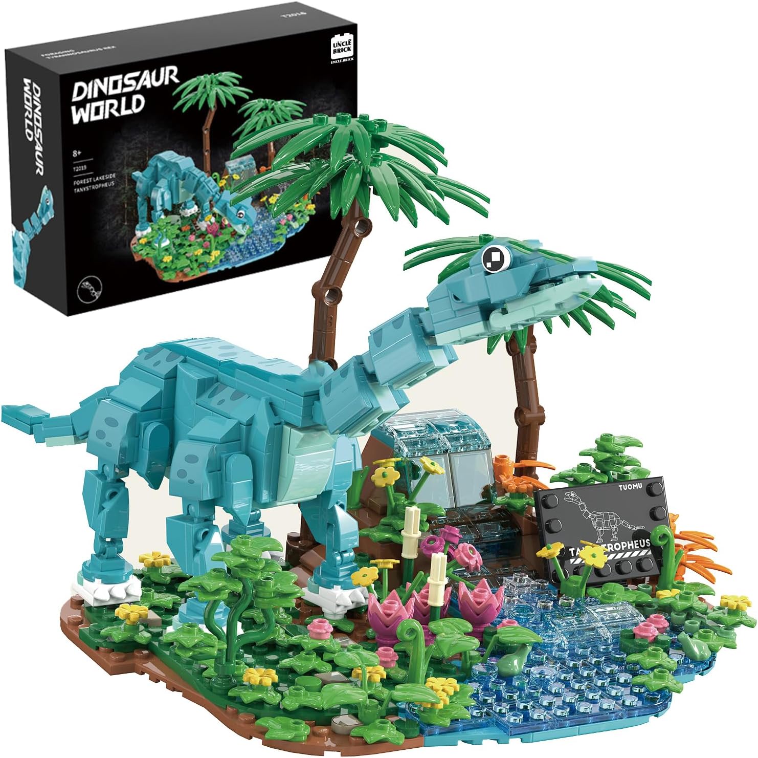 Conjunto de Bloques de Construcción Mundo Dinosaurio de Tío Ladrill...
