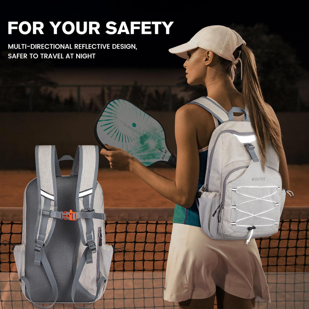 G4Free Bolsa de pickleball para mujeres y hombres, bolsa de pádel p...