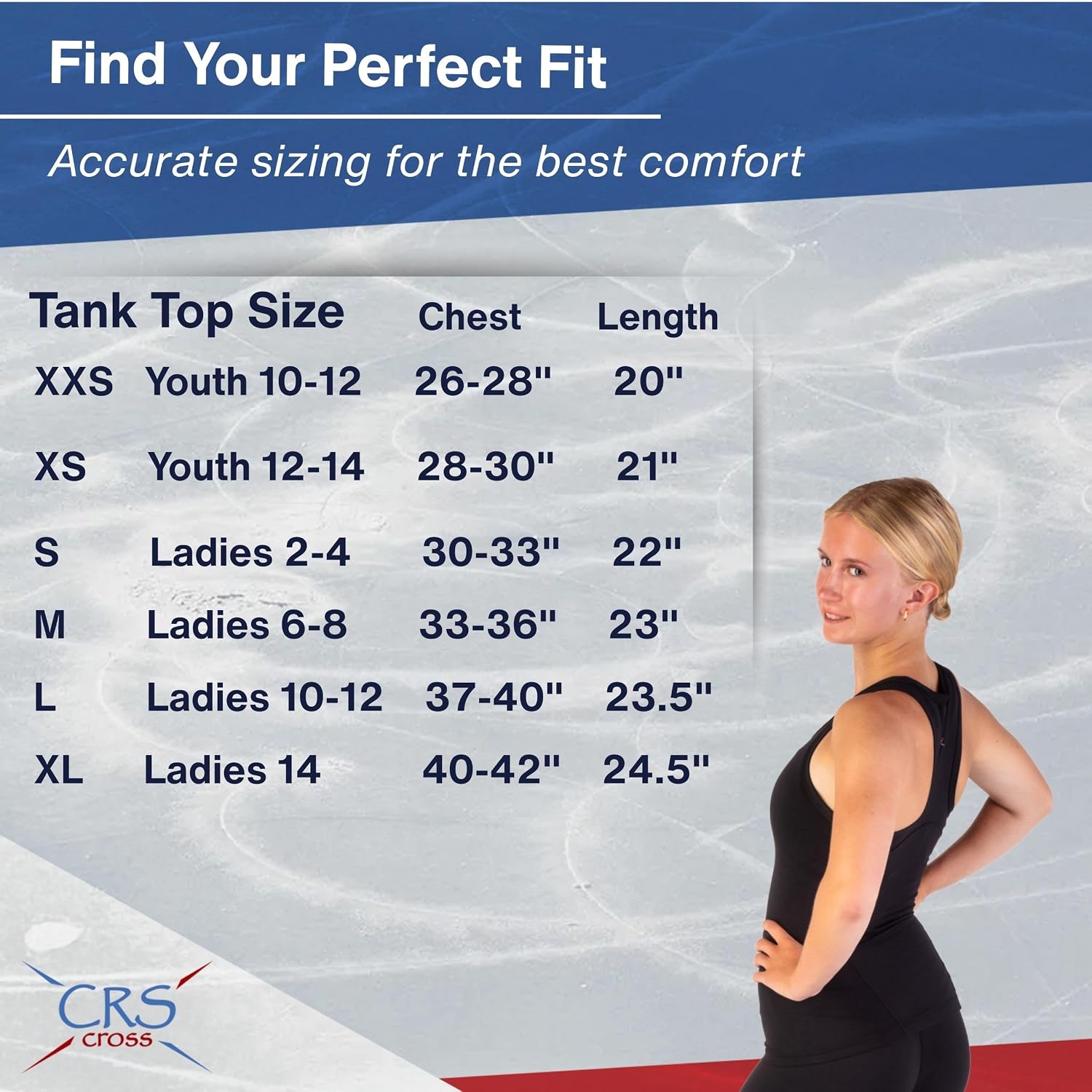 CRS Cross Leggings de patinaje sobre hielo. Leggins negros para pat...