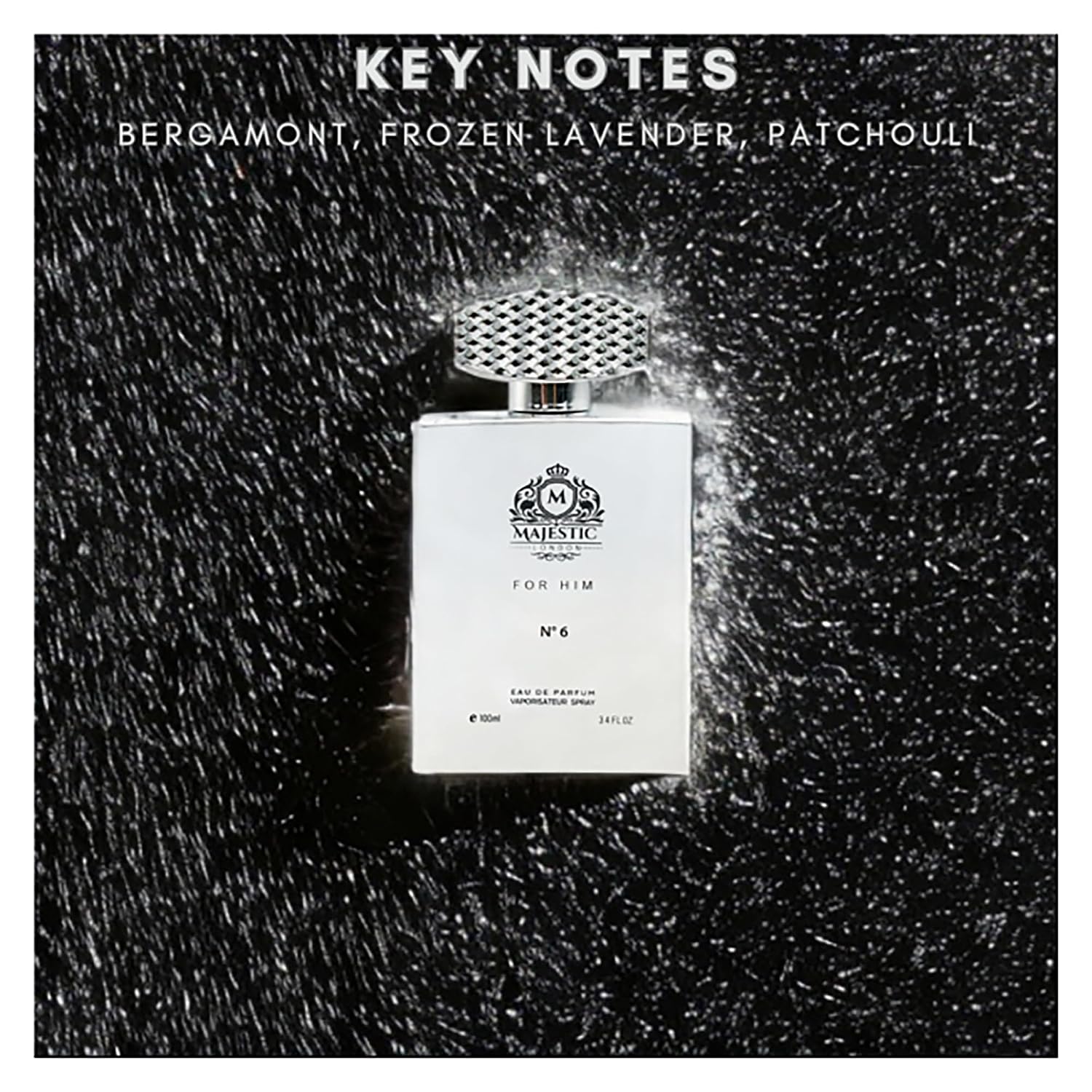 Fine Perfumery Majestic No 6 - Colonia para hombres - Aroma picante...