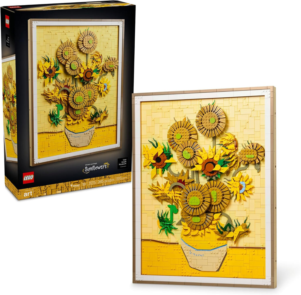 LEGO Art Vincent Van Gogh \u2013 Set de Construcción de Girasoles p...