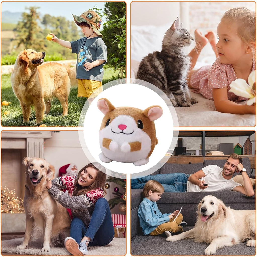 Juguete de Peluche Activo en Movimiento para Mascotas, Juguetes Int...
