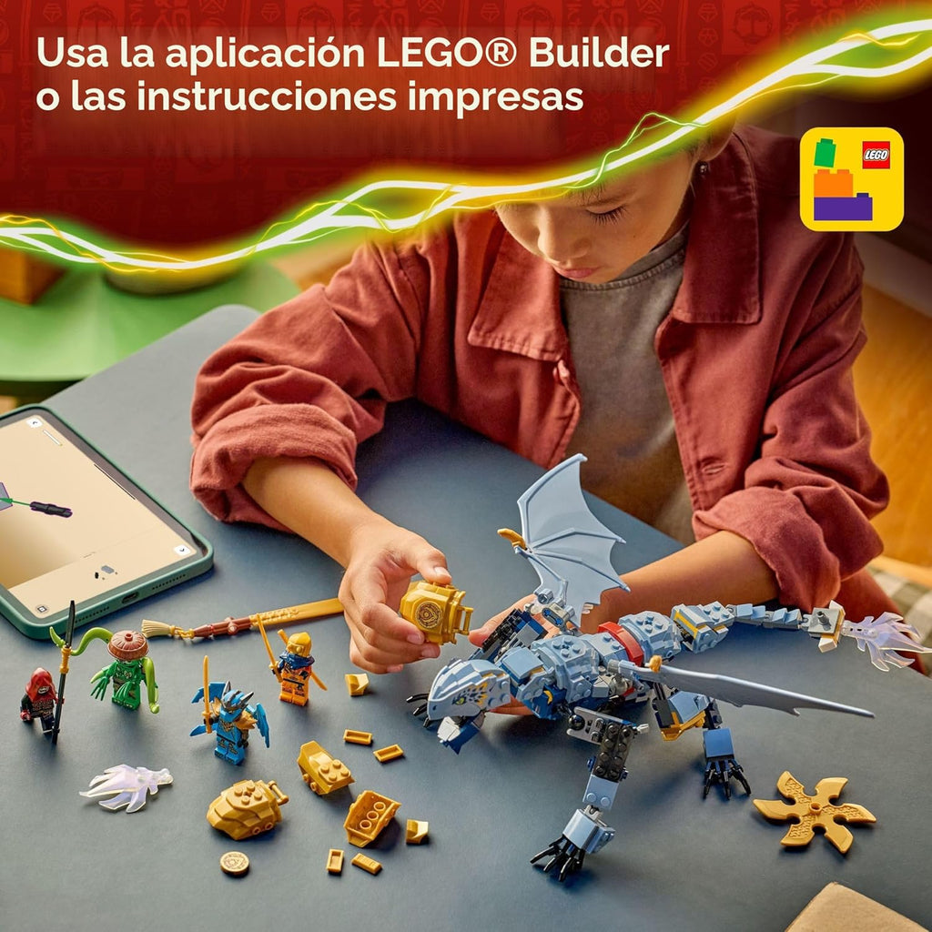 LEGO NINJAGO - Juguete de construcción de batalla de Ninja Dragon R...
