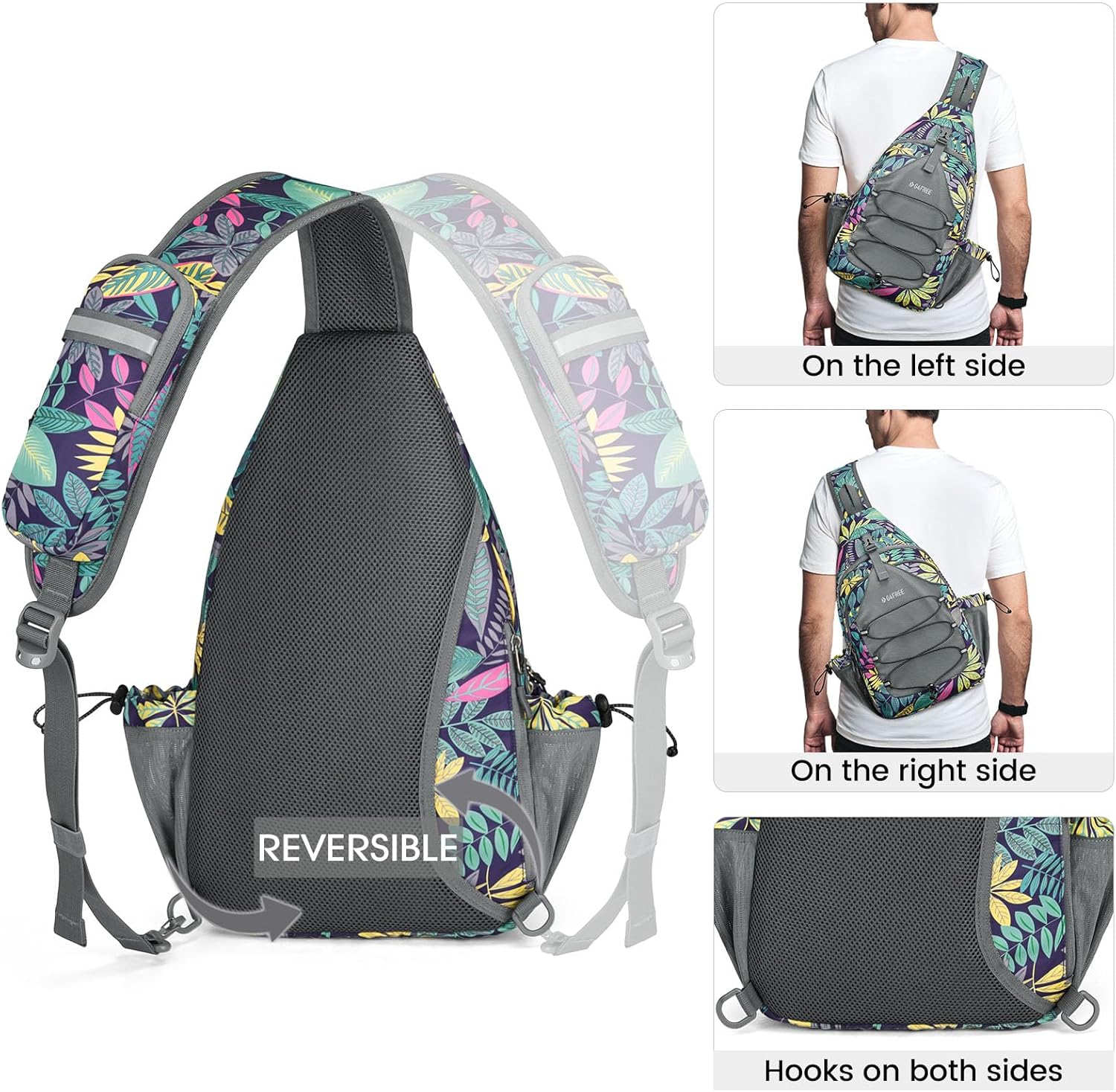 G4Free Pickleball Bag, bolso bandolera para hombres y mujeres, moch...