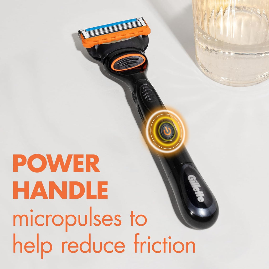 Gillette Fusion5 Power Razor para hombres, 1 mango de maquinilla de...
