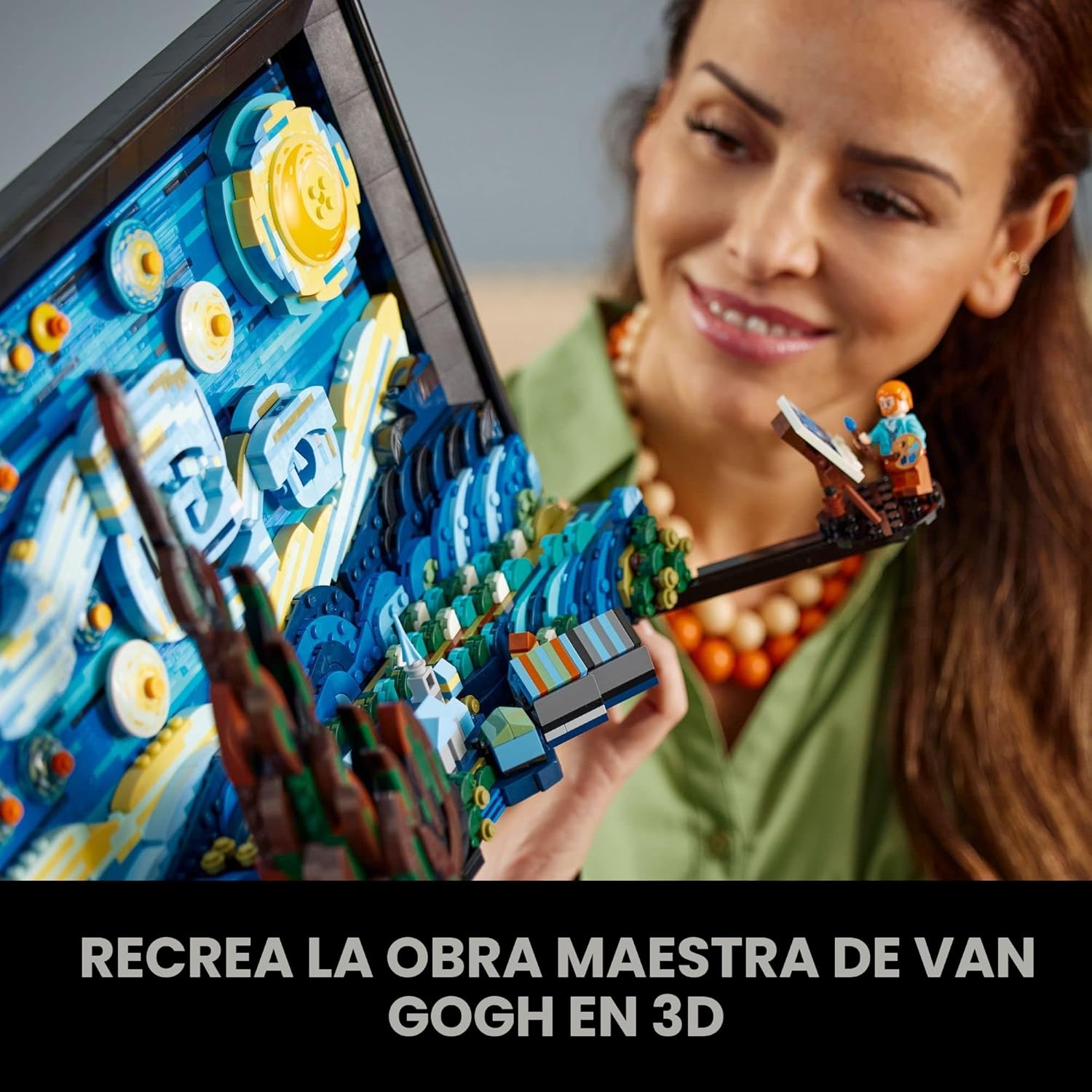 LEGO Ideas Vincent Van Gogh The Starry Night - Juego de construcció...